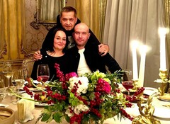 Николай Расторгуев с сыном Павлом и его супругой