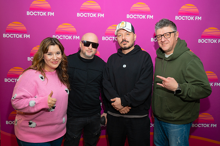 Filatov & Karas и ведущие Наиля Шахова и Гарик Авакян