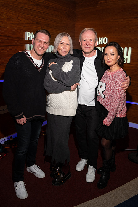 Сергей Лазарев, Ксения Стриж, Сергей Куренков и Ольга Лозина