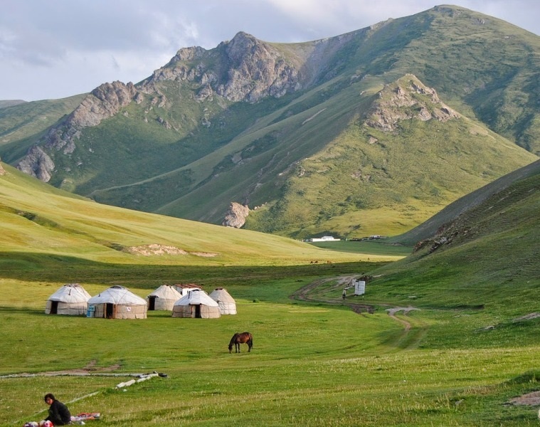 Джайлоо туризм в Киргизии