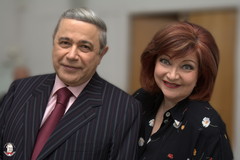 Евгений Петросян и Елена Степаненко