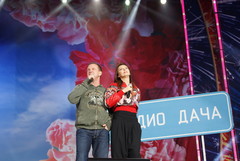 Поклонная Гора. Виктор Рыбин и Наталья Сенчукова