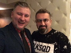 Ведущий Радио Дача Денис Чудаев и Саша Айвазов