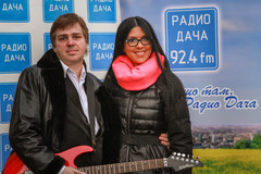Масленица на ВВЦ в компании Радио Дача. Марина Александрова